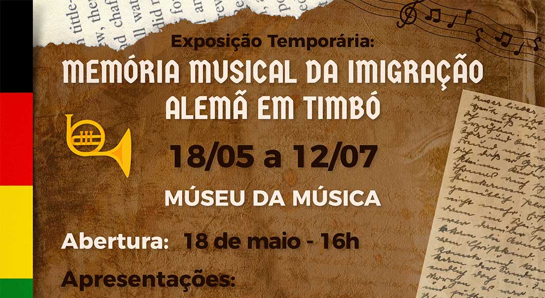 Museu da Música inicia nova exposição sobre os 200 anos da imigração alemã no Brasil neste sábado