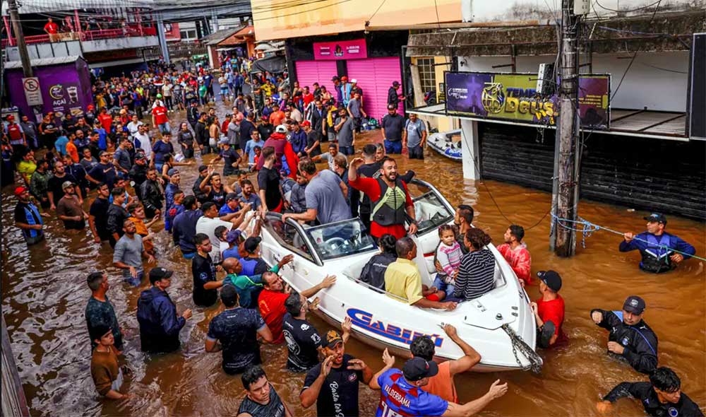 Sobe para 83 número de mortes no Rio Grande do Sul pelas fortes chuvas