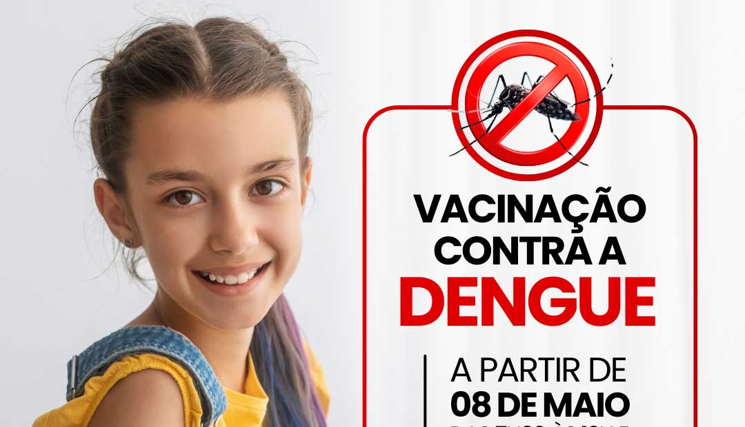 Timbó inicia vacinação contra Dengue nesta quarta-feira; saiba quem está liberado para receber a vacina