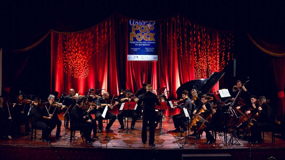 Orquestra de Câmara de Blumenau une o clássico ao rock em concertos gratuitos dias 12 e 19 de junho, no Teatro Carlos Gomes