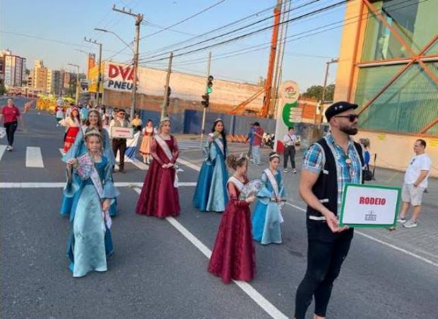 Município de Rodeio marca presença na Festitália, em Blumenau