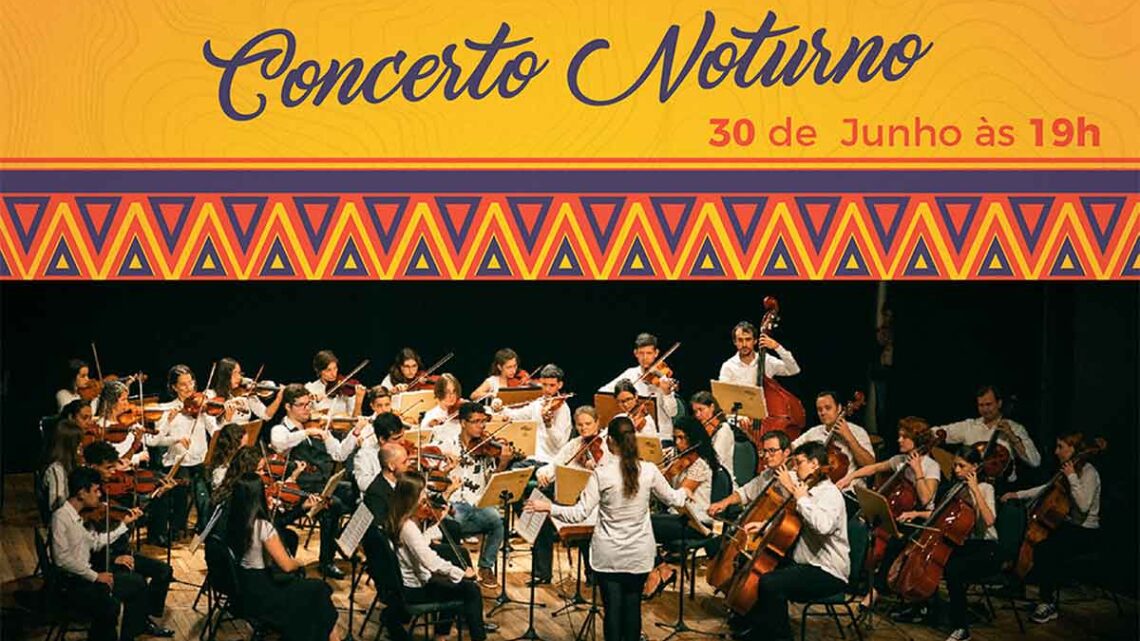 Concerto Noturno recebe Orquestra de Cordas e Camerata da SCAR no dia 30 de junho