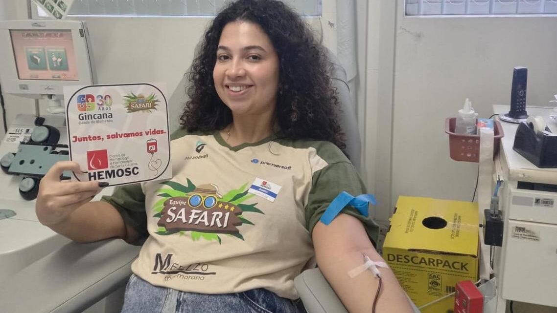 Gincana Cidade de Blumenau: unindo diversão e salvando vidas em homenagem ao Dia Mundial do Doador de Sangue