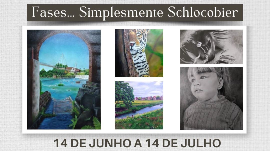 CIC Timbó recebe a exposição “Fases…Simplesmente Schlocobier” a partir desta sexta-feira