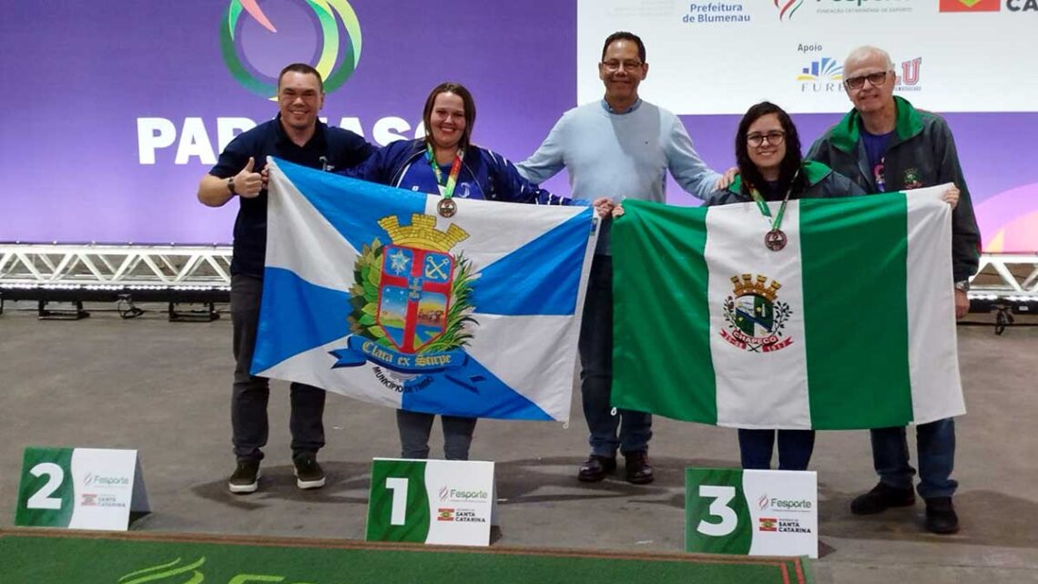 Timbó conquista ouro no Xadrez no Parajasc