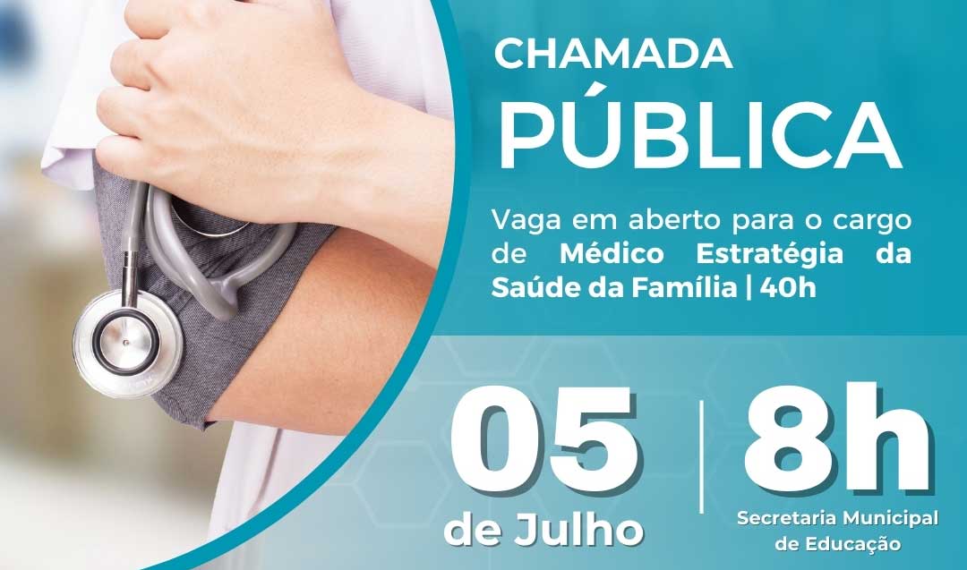 Rodeio: OPORTUNIDADE DE EMPREGO – Chamada Pública Emergencial 06/2024