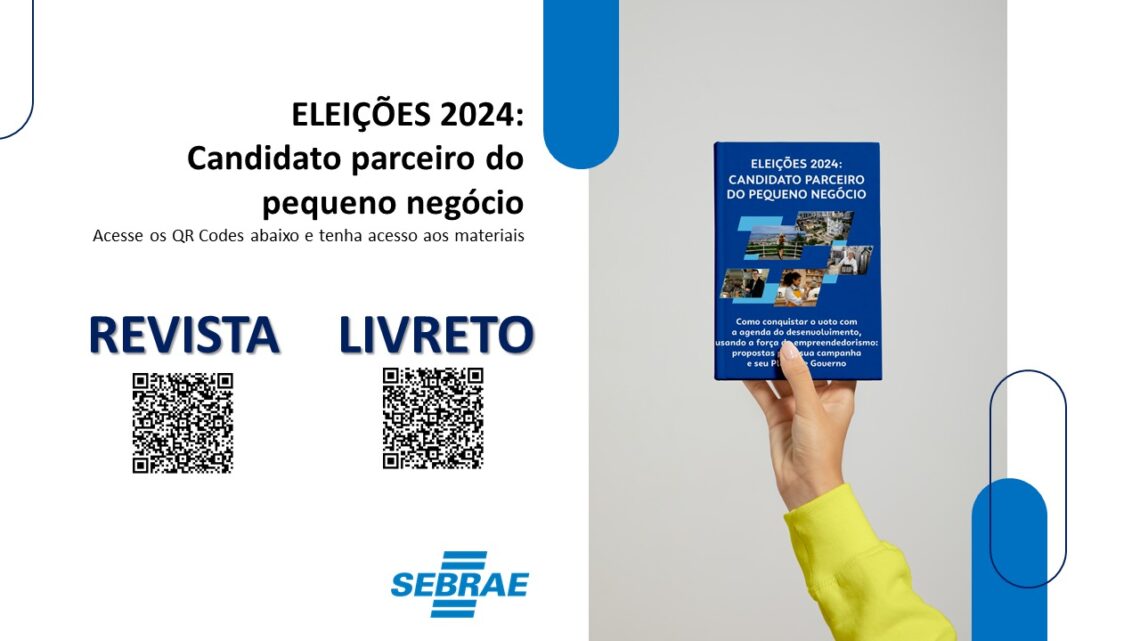 Sebrae/SC lança guia para candidatos com foco em pequenos negócios