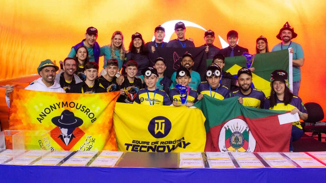 Três equipes brasileiras se classificam para etapa mundial de olimpíada de robótica