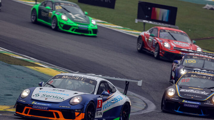 Cristian Mohr disputa etapa final da Sprint Challenge da Porsche Cup em fim de semana de F1 em Interlagos