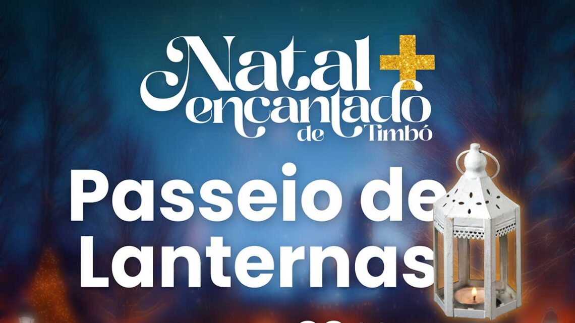 Natal Mais Encantado de Timbó inicia dia 23 de novembro