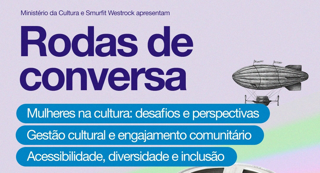 3º Ciclo Mulheres nas Artes traz a Blumenau e região rodas de conversa com mulheres ativas no cenário cultural nos dias 11, 12 e 13 de novembro