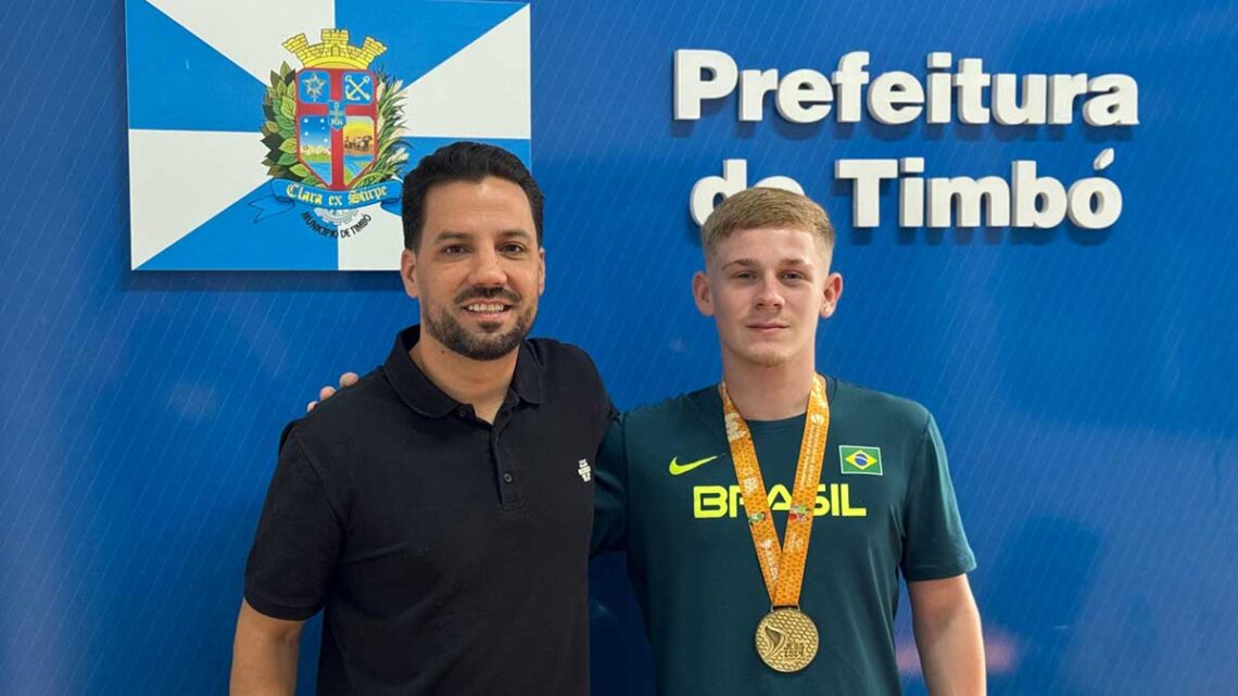 Atleta timboense irá representar o Brasil nos Jogos Sul-Americanos Escolares