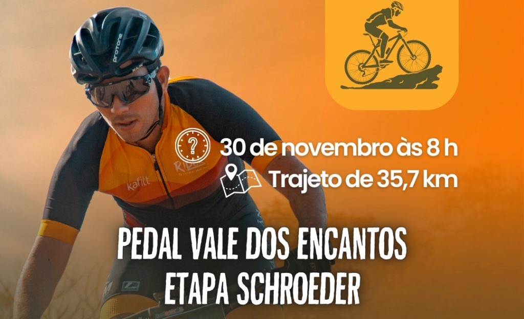 Schroeder sediará Pedal Vale dos Encantos