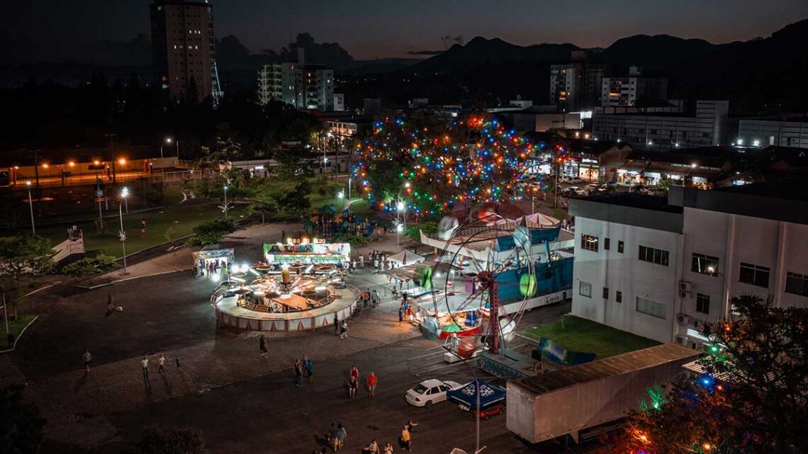 Natal Mais Encantado de Timbó recebe Parque de Diversões