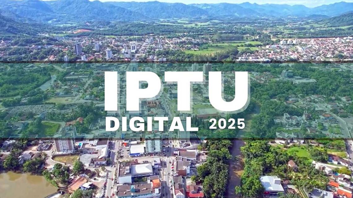 Pagamento IPTU 2025 em Timbó será totalmente digital