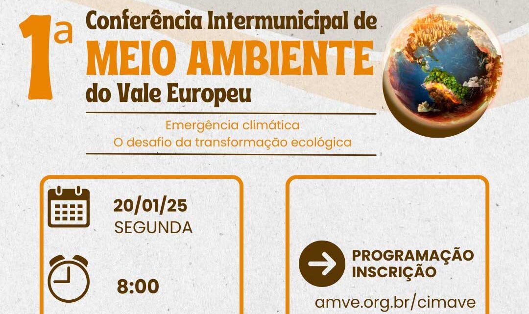 Municípios do Vale Europeu se reúnem para debater soluções inovadoras em Conferência de Meio Ambiente