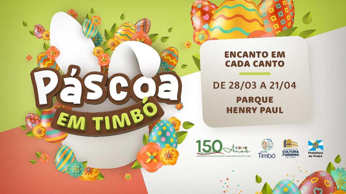 Páscoa em Timbó 2025: Uma Celebração para Toda a Família! Programação